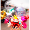 Bouquet de Globos Metalizados y Burbuja
