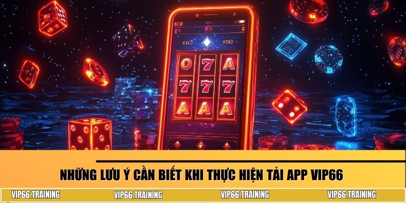 Những lưu ý cần biết khi thực hiện tải app VIP66